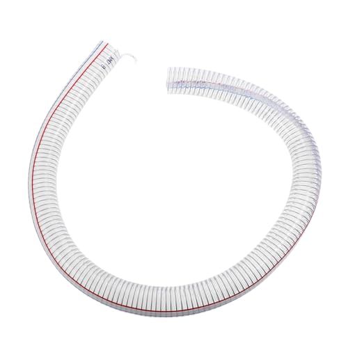 LOORGVEL PVC Spiral Schlauch mit Stahlseele Flexible Witterungsbeständige Wasserschlauch Innen Ø für Industrie Luftkonditionierung Öl und Wasserförderung Langlebig und Formstabil LOORGVEL PVC Spiral Schlauch mit Stahlseele Flexible Witterungsbeständige Wasserschlauch Innen Ø für Industrie Luftkonditionierung Öl und Wasserförderung Langlebig und Formstabil von LOORGVEL