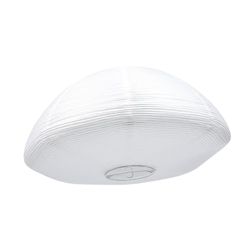 LOORGVEL Papierschirm für Pendelleuchten Moderner Lampenschirm Strapazierfähigem Baumwollpapier Weiß Einfaches Design für Wohnzimmer Schlafzimmer und Bürobeleuchtung LOORGVEL Papierschirm für Pendelleuchten Moderner Lampenschirm Strapazierfähigem Baumwollpapier Weiß Einfaches Design für Wohnzimmer Schlafzimmer und Bürobeleuchtung von LOORGVEL