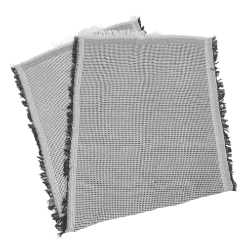 LOORGVEL Picknickmatte im Freien Picknickzubehör für Erwachsene Multifunktionale Picknickmatte Picknick-Teppich Reise-Picknick-Matte Reise Camping Matte Picknickdecke Baumwollgarn Grau von LOORGVEL