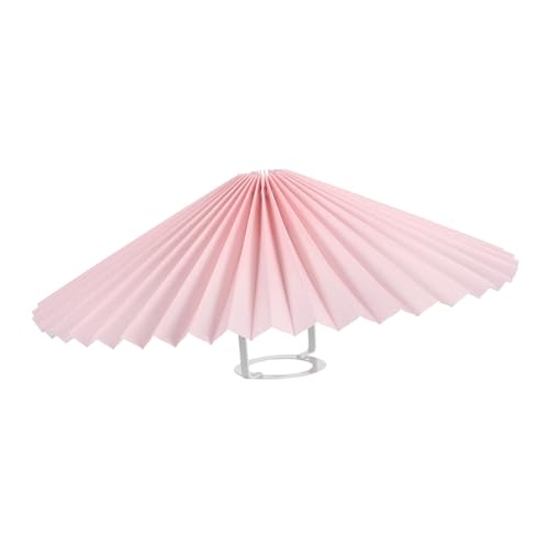 LOORGVEL Plissee Lampenschirm Kleines Stofflampenschirm Eisenrahmen Weicher Lichtschutz Langlebig Einfach zu Montieren für Pendelleuchte und Tischlampe Wohnzimmer Schlafzimmer Rosa LOORGVEL Plissee Lampenschirm Kleines Stofflampenschirm Eisenrahmen Weicher Lichtschutz Langlebig Einfach zu Montieren für Pendelleuchte und Tischlampe Wohnzimmer Schlafzimmer Rosa von LOORGVEL