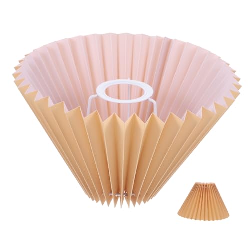 LOORGVEL Plissee Lampenschirm in Khaki Dekorative Lampenabdeckung für Tisch Stehlampen Leichtes Einfach zu Installierendes Lampenzubehör für Wohnzimmer Schlafzimmer und Hotelbereiche LOORGVEL Plissee Lampenschirm in Khaki Dekorative Lampenabdeckung für Tisch Stehlampen Leichtes Einfach zu Installierendes Lampenzubehör für Wohnzimmer Schlafzimmer und Hotelbereiche von LOORGVEL