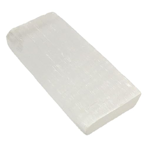LOORGVEL Polierte Selenitplatte Kristallplatte Natürlicher Selenitstab Transparentes Mineral Dekorativ für Kristallgitter Deko Geschenkideen aus Marokkanischem Selenit LOORGVEL Polierte Selenitplatte Kristallplatte Natürlicher Selenitstab Transparentes Mineral Dekorativ für Kristallgitter Deko Geschenkideen aus Marokkanischem Selenit von LOORGVEL