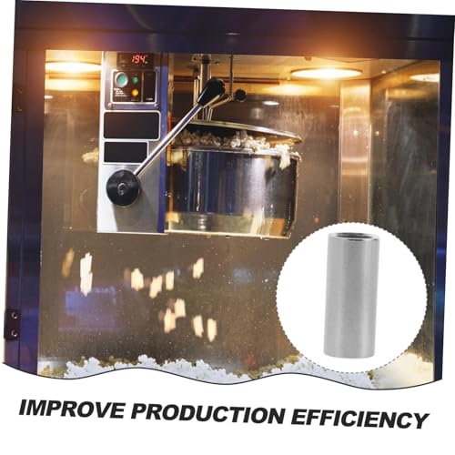 LOORGVEL Popcornmaschine Ersatzteil Rührstangensocket aus Metall Langlebige Mischachse Hülse für Gewerbliche Popcornmaschinen Installieren Vielseitig Einsetzbar in Lebensmittelverarbeitung von LOORGVEL