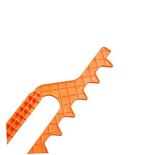 LOORGVEL Praktischer Rahmen Abstandsmesser Imkereibedarf Kunststoff Rake Gelb Beekeeping Tool für Präzise Abstandsmessung und Einfache Handhabung im von LOORGVEL