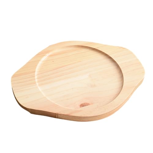 LOORGVEL Praktisches Massivholz Tablett mit Rillen Hitzebeständig und Kratzschützend Dekorative Unterlage für Töpfe und Geschirr für Zuhause und Restaurant LOORGVEL Praktisches Massivholz Tablett mit Rillen Hitzebeständig und Kratzschützend Dekorative Unterlage für Töpfe und Geschirr für Zuhause und Restaurant von LOORGVEL