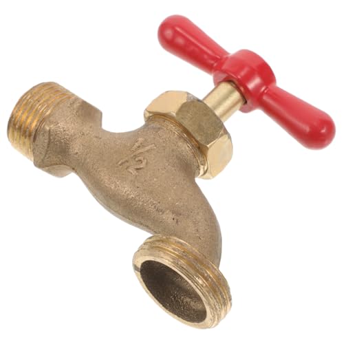 LOORGVEL Retro Messing Wasserhahn Wandmontage Garten Wasserhahn für Waschraum Außenbereich Langlebiger Schraubanschluss Leicht zu Installieren Geeignet für Balkon und Pool LOORGVEL Retro Messing Wasserhahn Wandmontage Garten Wasserhahn für Waschraum Außenbereich Langlebiger Schraubanschluss Leicht zu Installieren Geeignet für Balkon und Pool von LOORGVEL