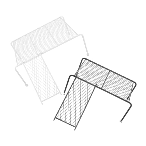 LOORGVEL Robuster Hühner futterständer aus Eisen mit Leiter für Kleine Hühner und Kleintiere Platzsparende Farmhouse Rack Plattform zur Beschäftigung Balance und Koordination LOORGVEL Robuster Hühner futterständer aus Eisen mit Leiter für Kleine Hühner und Kleintiere Platzsparende Farmhouse Rack Plattform zur Beschäftigung Balance und Koordination von LOORGVEL