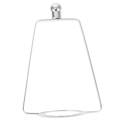 LOORGVEL Robuster Lampenhalter aus Metall Lampenschirm halterung für Tisch Stehlampen Vielseitig Einsetzbar in Wohnzimmer Schlafzimmer Esszimmer Eleganter Kristall lampendrahtrahmen von LOORGVEL