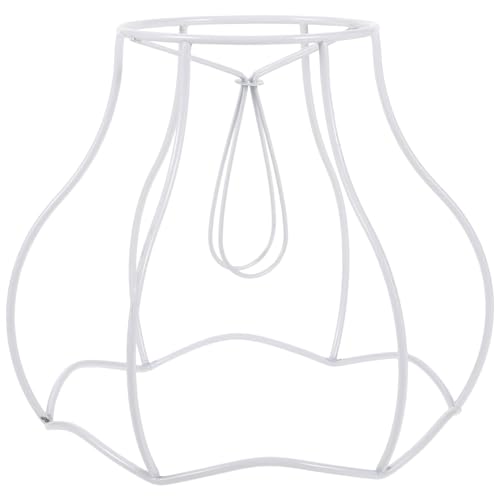 LOORGVEL Robuster Lampenschirmrahmen für DIY Lampenschirme Tischlampen und Pendelleuchten Stabiler Lampenschirmhalter für Individuelle Lichtgestaltung Modernes Design für Zuhause und von LOORGVEL