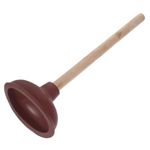 LOORGVEL Robuster Toilettenkolben mit Holzgriff Tragbarer für Badezimmer Effektives Entstopfen von Toiletten und Abflüssen Starkes Gummisaugnapf Design Einfach zu Bedienen LOORGVEL Robuster Toilettenkolben mit Holzgriff Tragbarer für Badezimmer Effektives Entstopfen von Toiletten und Abflüssen Starkes Gummisaugnapf Design Einfach zu Bedienen von LOORGVEL