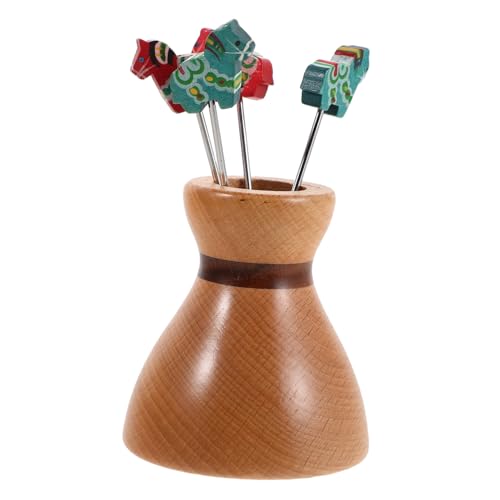 LOORGVEL Rote Holz Früchtegabeln mit Holzhalter Cartoon Tier Design Lebensmittelecht Vielseitig für Salate Dessert Cocktails Chinesischer Stil Obstgabel für Partys Familienfeiern LOORGVEL Rote Holz Früchtegabeln mit Holzhalter Cartoon Tier Design Lebensmittelecht Vielseitig für Salate Dessert Cocktails Chinesischer Stil Obstgabel für Partys Familienfeiern von LOORGVEL