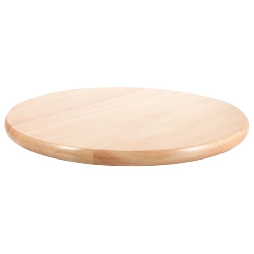 LOORGVEL Runder Holzsitz Ersatzplatte für Barhocker Robuste Oberfläche Langlebiger Stuhl Sitz für Kantine und Haushalt Stabile Runde Sitzfläche von LOORGVEL
