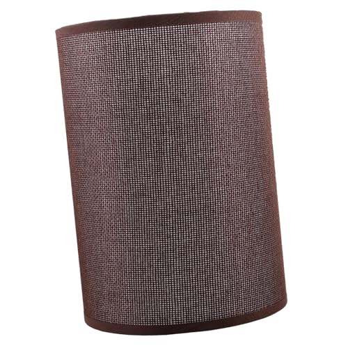 LOORGVEL Runder Lampenschirm für Tisch und Stehlampe Fassung Kaffeebraun Leicht und Installieren für Schlafzimmer und Wohnzimmer LOORGVEL Runder Lampenschirm für Tisch und Stehlampe Fassung Kaffeebraun Leicht und Installieren für Schlafzimmer und Wohnzimmer von LOORGVEL