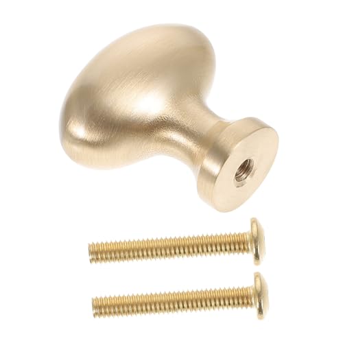 LOORGVEL Runder Massiver Messing knauf Möbelknopf Schrankgriff Schubladengriff Goldener Türgriff für Schrank Kommode Kleiderschrank Schlafzimmer Küche Wohnzimmer Zubehör LOORGVEL Runder Massiver Messing knauf Möbelknopf Schrankgriff Schubladengriff Goldener Türgriff für Schrank Kommode Kleiderschrank Schlafzimmer Küche Wohnzimmer Zubehör von LOORGVEL