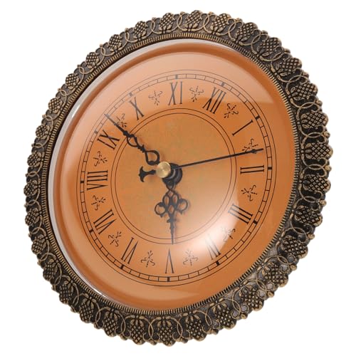 LOORGVEL Runder Vintage Uhrkopf Quarz Uhrwerk für DIY Projekte Dekorative Uhr Einlage Präzise Zeitmessung für Zuhause Büro und Geschenkideen LOORGVEL Runder Vintage Uhrkopf Quarz Uhrwerk für DIY Projekte Dekorative Uhr Einlage Präzise Zeitmessung für Zuhause Büro und Geschenkideen von LOORGVEL