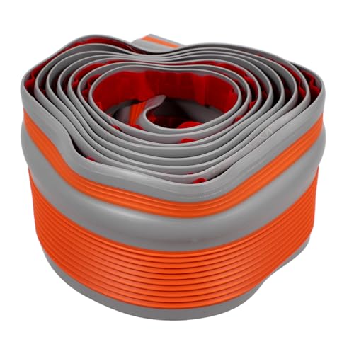 LOORGVEL Rutsch Treppenstufenband Strapazierfähiges Outdoor Stufenprofil mit Selbstklebender Rückseite rutschfeste Treppenkante für und Schutz an Treppen Geeignet für Schule und von LOORGVEL