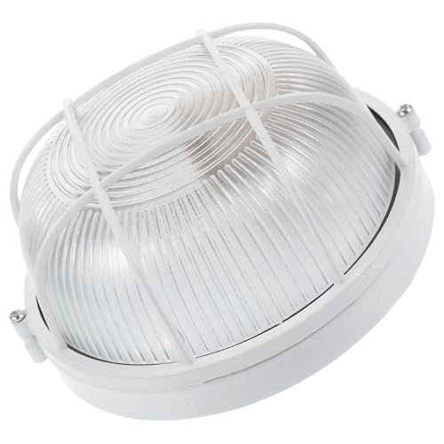 LOORGVEL Sauna Lampe Explosionsgeschützt aus Zinklegierung und Glas Hitzebeständig Wandmontiert für Dampfbad und Sauna Transparent Installieren Geeignet für Lampenfassung von LOORGVEL