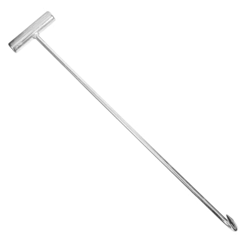 LOORGVEL Schachtdeckelhaken T förmig Lang Verstärktes Material Robuster Kanaldeckelheber mit Komfortablem Griff für Sicheres Heben von Mannlochdeckeln und Wartungsarbeiten LOORGVEL Schachtdeckelhaken T förmig Lang Verstärktes Material Robuster Kanaldeckelheber mit Komfortablem Griff für Sicheres Heben von Mannlochdeckeln und Wartungsarbeiten von LOORGVEL