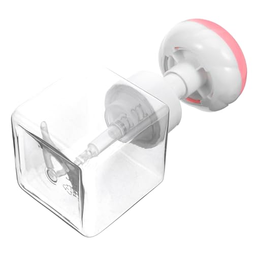 LOORGVEL Schaumseifenspender Flasche mit Blumenpumpe Nachfüllbarer Weißer Foaming Soap Dispenser für Bad Kompakt Geeignet für Shampoo Duschgel Handseife Wiederverwendbar Einfach zu von LOORGVEL