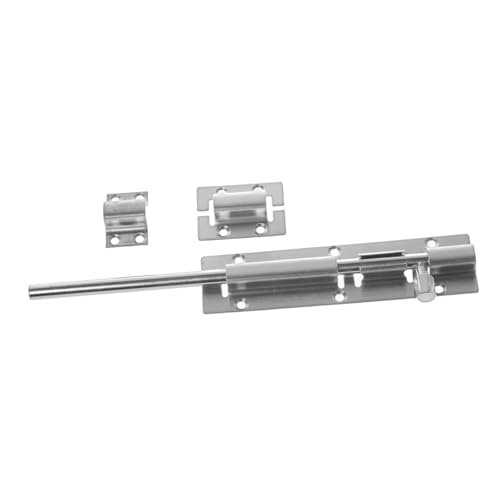 LOORGVEL Schiebetürriegel Universeller Türbolzen mit Diebstahl Design Installieren für und Außentüren Flexibel Montierbar Sicherer Schutz für Ihr Zuhause LOORGVEL Schiebetürriegel Universeller Türbolzen mit Diebstahl Design Installieren für und Außentüren Flexibel Montierbar Sicherer Schutz für Ihr Zuhause von LOORGVEL