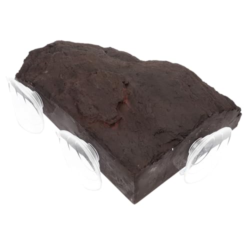 LOORGVEL Schildkrötenplattform Steinoptik Sonnenbad Rampe für Wasserschildkröten Reptilien Terrarium Dekoration Robust rutschfest Aquarium Plattform für Frösche Eidechsen Turtles LOORGVEL Schildkrötenplattform Steinoptik Sonnenbad Rampe für Wasserschildkröten Reptilien Terrarium Dekoration Robust rutschfest Aquarium Plattform für Frösche Eidechsen Turtles von LOORGVEL