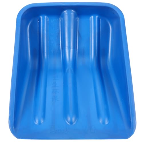 LOORGVEL Schneeschaufel Ersatzschaufelkopf aus Robustem Kunststoff Verschleißfest Leicht zu Reinigen zum Entfernen von Schnee und EIS Am Auto Langlebig und Handlich für Wintergebrauch von LOORGVEL