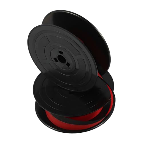 LOORGVEL Schreibmaschinen farbband Doppelfarbig Schwarz rot Kompatibel mit Feiyu Changkong Vintage Mechanischen Englischen Schreibmaschinen Robust Langlebig Einfach zu Wechseln von LOORGVEL