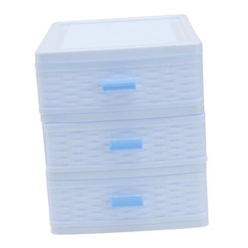 LOORGVEL Schubladenbox Aufbewahrungsbox Mehrschichtiges Kunststoff Organizer Schmuck und Kosmetikbox für Mädchen Desktop Sortierbox mit Großer Kapazität und Praktischem Design LOORGVEL Schubladenbox Aufbewahrungsbox Mehrschichtiges Kunststoff Organizer Schmuck und Kosmetikbox für Mädchen Desktop Sortierbox mit Großer Kapazität und Praktischem Design von LOORGVEL