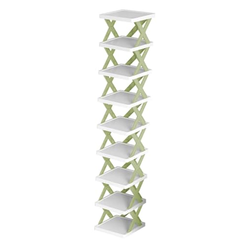 LOORGVEL Schuhregal Hoch Schuhaufbewahrung Stapelbar Robust Feuchtigkeitsresistent Viel Stauraum Modernes Design Für Zuhause Wohnzimmer Flur LOORGVEL Schuhregal Hoch Schuhaufbewahrung Stapelbar Robust Feuchtigkeitsresistent Viel Stauraum Modernes Design Für Zuhause Wohnzimmer Flur von LOORGVEL