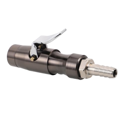 LOORGVEL Schwerlast Reifenfülladapter mit Manometer Selbstsichernde Autoventil Luftdruckmessdüse Kompatibel für Auto Fahrrad Motorrad Robustes Tragbar und Präzise LOORGVEL Schwerlast Reifenfülladapter mit Manometer Selbstsichernde Autoventil Luftdruckmessdüse Kompatibel für Auto Fahrrad Motorrad Robustes Tragbar und Präzise von LOORGVEL