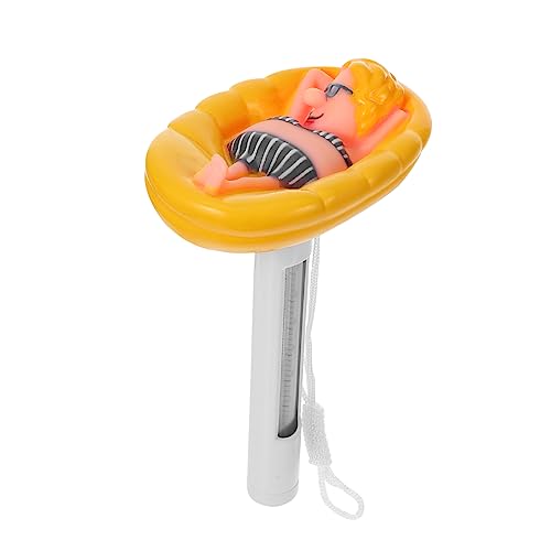 LOORGVEL Schwimmendes Pool Thermometer Cartoon Wasser Thermometer mit Dualer Celsius Fahrenheit Anzeige Bruchsicher Geeignet für Schwimmbad Teich mit Schwimmfunktion LOORGVEL Schwimmendes Pool Thermometer Cartoon Wasser Thermometer mit Dualer Celsius Fahrenheit Anzeige Bruchsicher Geeignet für Schwimmbad Teich mit Schwimmfunktion von LOORGVEL