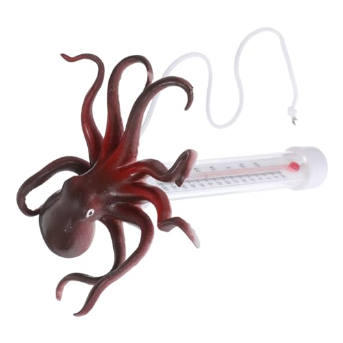 LOORGVEL Schwimmendes Pool Thermometer mit Octopus Design Genaues Wasser Temperaturmessgerät Einfach Ablesbar Vielseitig für Schwimmbecken Spas und Aquarien Spielerisch und Tragbar LOORGVEL Schwimmendes Pool Thermometer mit Octopus Design Genaues Wasser Temperaturmessgerät Einfach Ablesbar Vielseitig für Schwimmbecken Spas und Aquarien Spielerisch und Tragbar von LOORGVEL