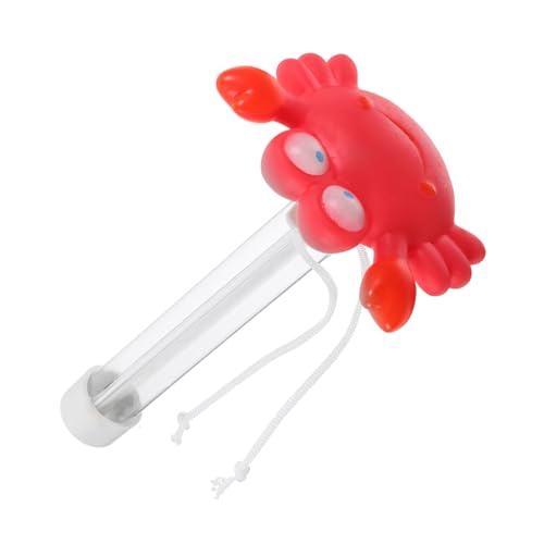 LOORGVEL Schwimmendes Poolthermometer Langlebigem mit Schnur Großes Ablesbares Wasserthermometer für Schwimmbad Spa und Badewanne Genaue Anzeige und Leicht und Praktisch von LOORGVEL