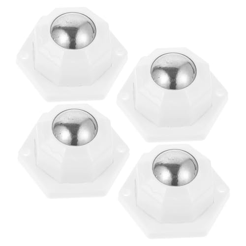 LOORGVEL Selbstklebende Mini Möbelrollen Drehbare Schwerlast Bockrollen Stahlkugellager Geräuscharm für Schreibtischstuhl Sofa Schrank Aufbewahrungsbox Möbelboden LOORGVEL Selbstklebende Mini Möbelrollen Drehbare Schwerlast Bockrollen Stahlkugellager Geräuscharm für Schreibtischstuhl Sofa Schrank Aufbewahrungsbox Möbelboden von LOORGVEL