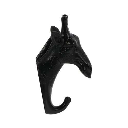 LOORGVEL Selbstklebender Giraffen Wandhaken Retro Tierkopf Wanddekoration für Kleidung Handtücher Schlüssel Praktischer Kratzfreier Wandhaken für Wohnzimmer Bad Küche LOORGVEL Selbstklebender Giraffen Wandhaken Retro Tierkopf Wanddekoration für Kleidung Handtücher Schlüssel Praktischer Kratzfreier Wandhaken für Wohnzimmer Bad Küche von LOORGVEL