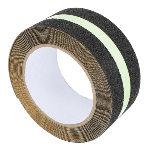 LOORGVEL Selbstleuchtendes Rutschfestes Warnband mit Reflektierenden Streifen Lang Breit Frosted Oberfläche Energieeffizientes Glow Tape für Treppen und Sichere Orientierung im Dunkeln von LOORGVEL