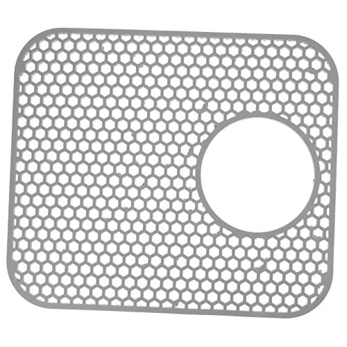 LOORGVEL Silikon Abtropfmatte für Küchenspüle Hitzebeständige Spülbeckeneinlage mit Rutschfester Oberfläche Spritzschutz und Praktischer Küchenhelfer Hellgrau LOORGVEL Silikon Abtropfmatte für Küchenspüle Hitzebeständige Spülbeckeneinlage mit Rutschfester Oberfläche Spritzschutz und Praktischer Küchenhelfer Hellgrau von LOORGVEL