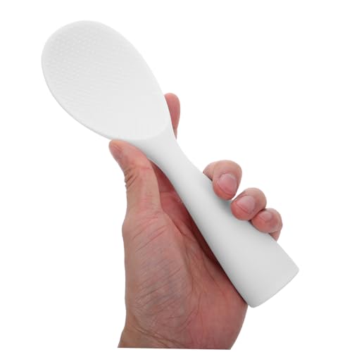 LOORGVEL Silikon Reislöffel mit Griff Antihaft und Hitzebeständig Stehender Reispaddel für Servieren von Reis Salat und Kartoffelpüree Praktischer Küchenhelfer für Täglichen Gebrauch LOORGVEL Silikon Reislöffel mit Griff Antihaft und Hitzebeständig Stehender Reispaddel für Servieren von Reis Salat und Kartoffelpüree Praktischer Küchenhelfer für Täglichen Gebrauch von LOORGVEL