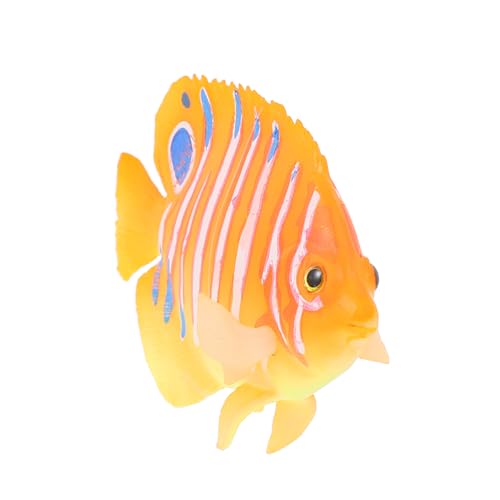 LOORGVEL Simulation Angelfisch Aquarium Dekoration aus Umweltfreundlichem Kunststoff Naturgetreues Fisch Design Sicher für Wasserqualität und Aquarienbewohner für Fisch Glaswassertanks LOORGVEL Simulation Angelfisch Aquarium Dekoration aus Umweltfreundlichem Kunststoff Naturgetreues Fisch Design Sicher für Wasserqualität und Aquarienbewohner für Fisch Glaswassertanks von LOORGVEL