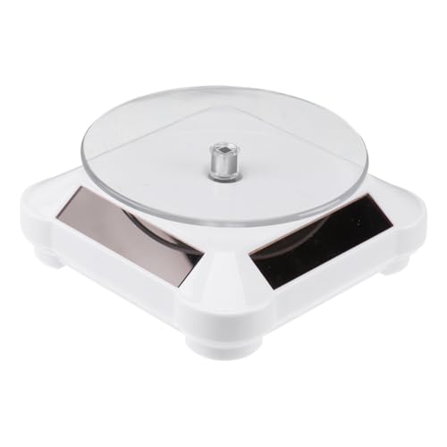 LOORGVEL Solar Drehbarer Display Ständer aus Abs Kunststoff Kompakt und Leicht für Schmuck Uhren Handys Traglast bei Lux Beleuchtung Solarbetrieben Vielseitig für Produktpräsentation LOORGVEL Solar Drehbarer Display Ständer aus Abs Kunststoff Kompakt und Leicht für Schmuck Uhren Handys Traglast bei Lux Beleuchtung Solarbetrieben Vielseitig für Produktpräsentation von LOORGVEL