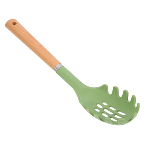 LOORGVEL Spaghetti Löffel mit Holzgriff und Silikon Greifer Edelstahlring Schonend zu Händen Rutschfestes Küchenwerkzeug zum Servieren von Pasta und Nudeln Vielseitig Zufällige Farbe LOORGVEL Spaghetti Löffel mit Holzgriff und Silikon Greifer Edelstahlring Schonend zu Händen Rutschfestes Küchenwerkzeug zum Servieren von Pasta und Nudeln Vielseitig Zufällige Farbe von LOORGVEL