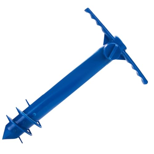 LOORGVEL Stabiler Gartenschirmständer mit Erdspieß Kunststoff sonnenschirmhalter für Strand Marktschirme Wetterfester Parasol Halter für Garten Terrasse Camping Geeignet LOORGVEL Stabiler Gartenschirmständer mit Erdspieß Kunststoff sonnenschirmhalter für Strand Marktschirme Wetterfester Parasol Halter für Garten Terrasse Camping Geeignet von LOORGVEL