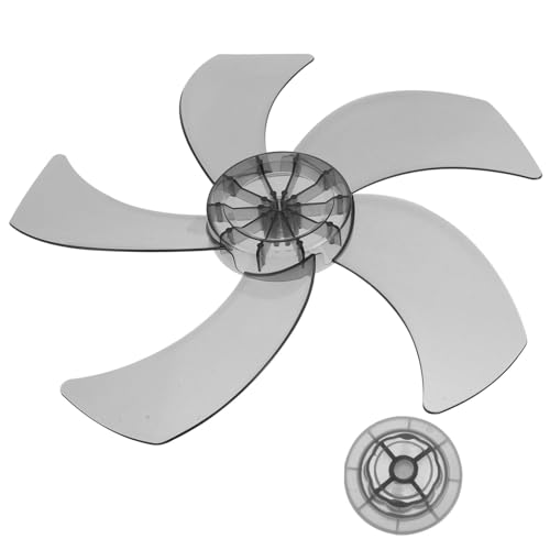 LOORGVEL Standventilator Ersatzlüfterblätter Transparent-schwarz Kunststoff Installieren Robust Sicher und Passend für Haushaltsventilatoren LOORGVEL Standventilator Ersatzlüfterblätter Transparent-schwarz Kunststoff Installieren Robust Sicher und Passend für Haushaltsventilatoren von LOORGVEL