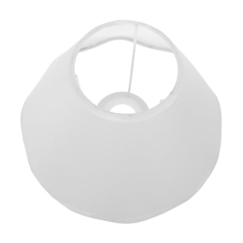 LOORGVEL Stoff Lampenschirm mit Wellenrand Weißer Lampenschirm für Tischlampe Dekorativer und Einfach Montierbarer für Schlafzimmer und Wohnzimmer Weiches Licht Passend für Innenbereich LOORGVEL Stoff Lampenschirm mit Wellenrand Weißer Lampenschirm für Tischlampe Dekorativer und Einfach Montierbarer für Schlafzimmer und Wohnzimmer Weiches Licht Passend für Innenbereich von LOORGVEL