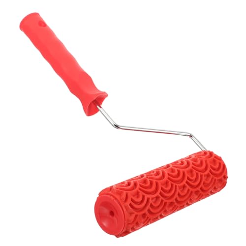 LOORGVEL Strukturrolle Farbroller für Wanddekoration Flexibler Verschleißfester Gummi Prägemusterroller Geeignet für Kunstfarbe Strukturputz Decke Schrank und Wandgestaltung LOORGVEL Strukturrolle Farbroller für Wanddekoration Flexibler Verschleißfester Gummi Prägemusterroller Geeignet für Kunstfarbe Strukturputz Decke Schrank und Wandgestaltung von LOORGVEL
