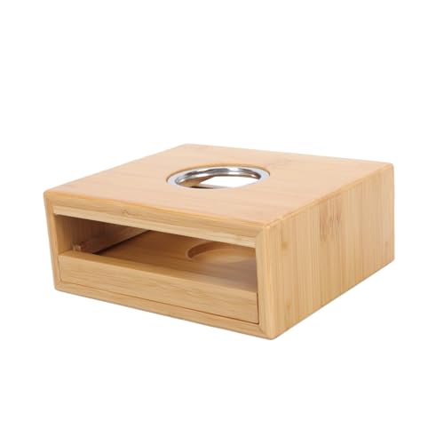 LOORGVEL Teekannenwärmer Stövchen Praktisch Leicht Tragbar für Zuhause und Teezeremonie Teekannenhalter mit Glatter Oberfläche Einfach zu Reinigen Teilig Drawer Type von LOORGVEL