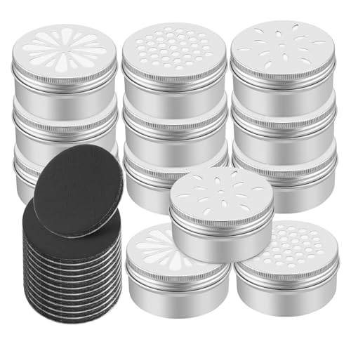 LOORGVEL Teiliges Hundegeruch Trainingsset mit Aluminium Dosen Varianten Duftlöcher Magnetische Aufbewahrungsbox für Agility Training Langlebig Wiederverwendbar für Hundebesitzer von LOORGVEL