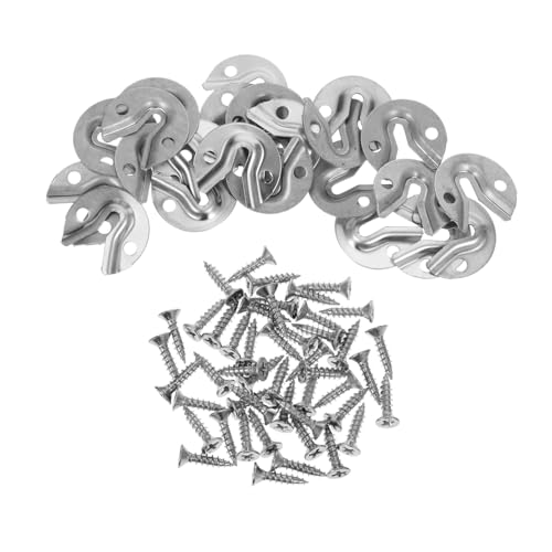 LOORGVEL Teiliges Möbelverbinderset aus mit Unsichtbaren Schrauben und Spiegelhalterclips Stabile Langlebige Möbelbefestigung für Schränke und Minimalistisches Design Zuverlässige LOORGVEL Teiliges Möbelverbinderset aus mit Unsichtbaren Schrauben und Spiegelhalterclips Stabile Langlebige Möbelbefestigung für Schränke und Minimalistisches Design Zuverlässige von LOORGVEL