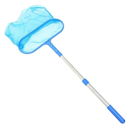 LOORGVEL Teleskopierbares Reinigungsgitter für und Teiche Langlebig Feinmaschig zum Entfernen von Blättern und Schmutz für Pools und Aquarien von LOORGVEL