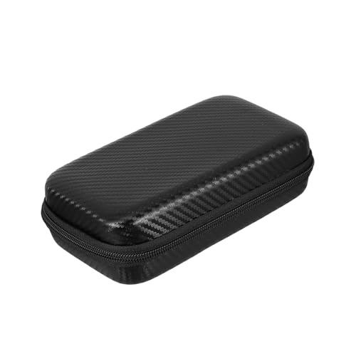 LOORGVEL Thermometer Schutztasche Pu gewebt mit Elastischem Band Stoßfest und Kratzfest Reißverschlussfest Tragbare Aufbewahrungstasche für Ohr Fieberthermometer Kompatibel von LOORGVEL